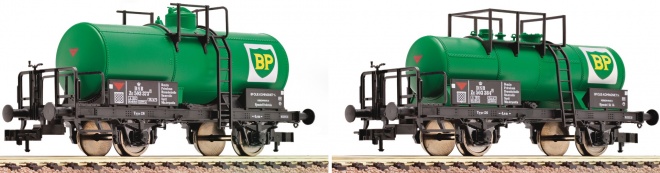 Set of 2 Tank cars BP<br /><a href='images/pictures/Fleischmann/544503.jpg' target='_blank'>Full size image</a>